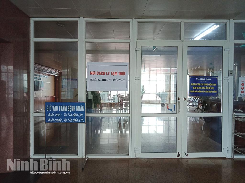 Bệnh viện Đa khoa tỉnh phong tỏa 2 khoa ghi nhận 5 ca bệnh COVID-19