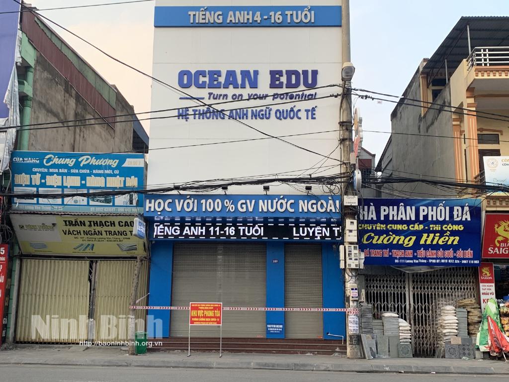 Ninh Bình đang có 11 ca bệnh COVID-19 trong cơ sở giáo dục