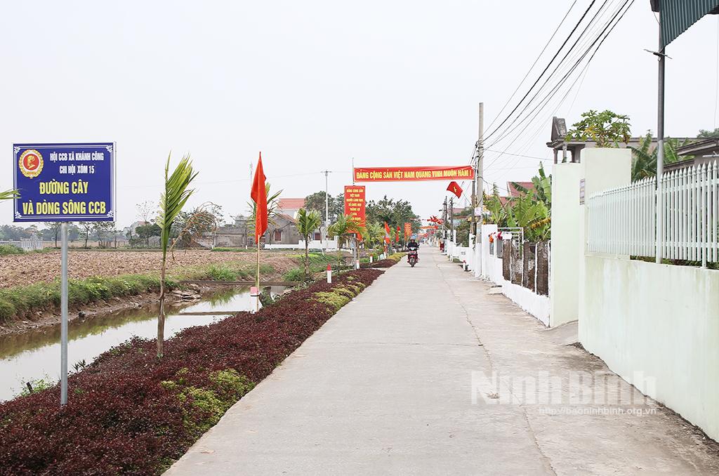 Cựu chiến binh xã Khánh Công chung sức xây dựng nông thôn mới