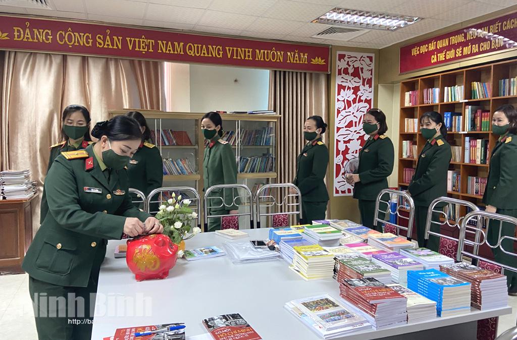 Phụ nữ Bộ CHQS tỉnh học tập và làm theo lời Bác