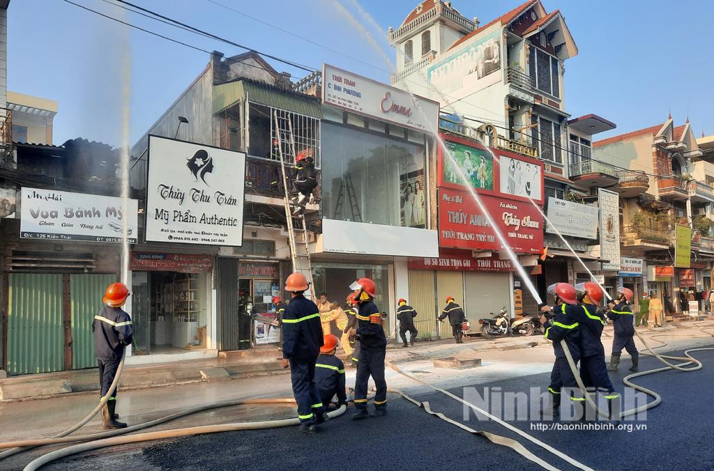 Công an huyện Kim Sơn triển khai xây dựng mô hình "khu dân cư an toàn về phòng cháy và chữa cháy"