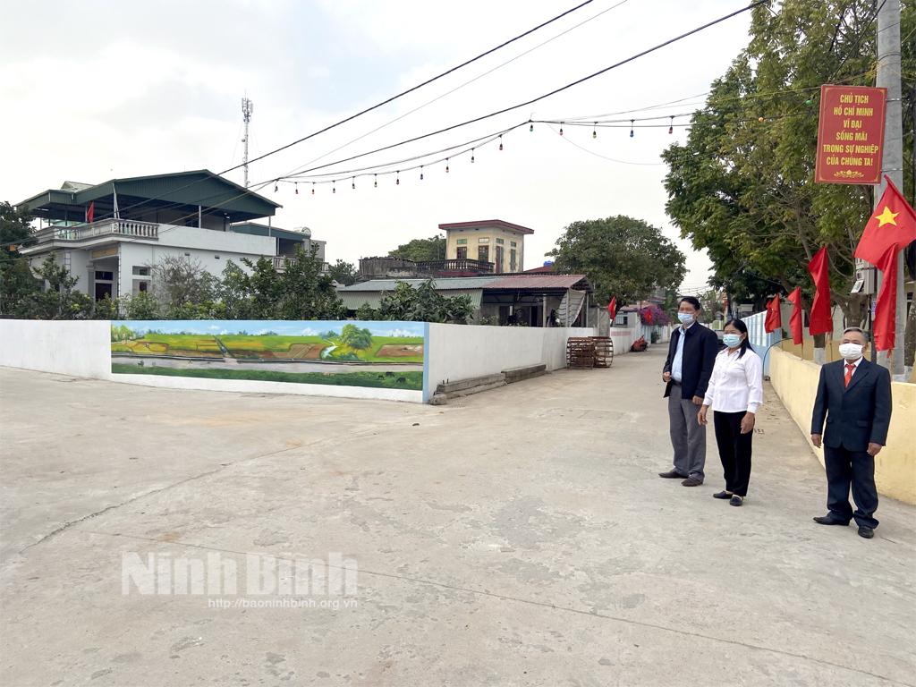 Ninh An: Phát huy vai trò cấp ủy, chính quyền trong xây dựng khu dân cư kiểu mẫu