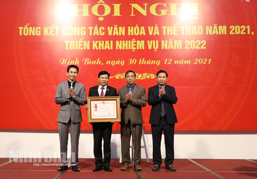 Hội nghị tổng kết công tác Văn hóa thể thao năm 2021