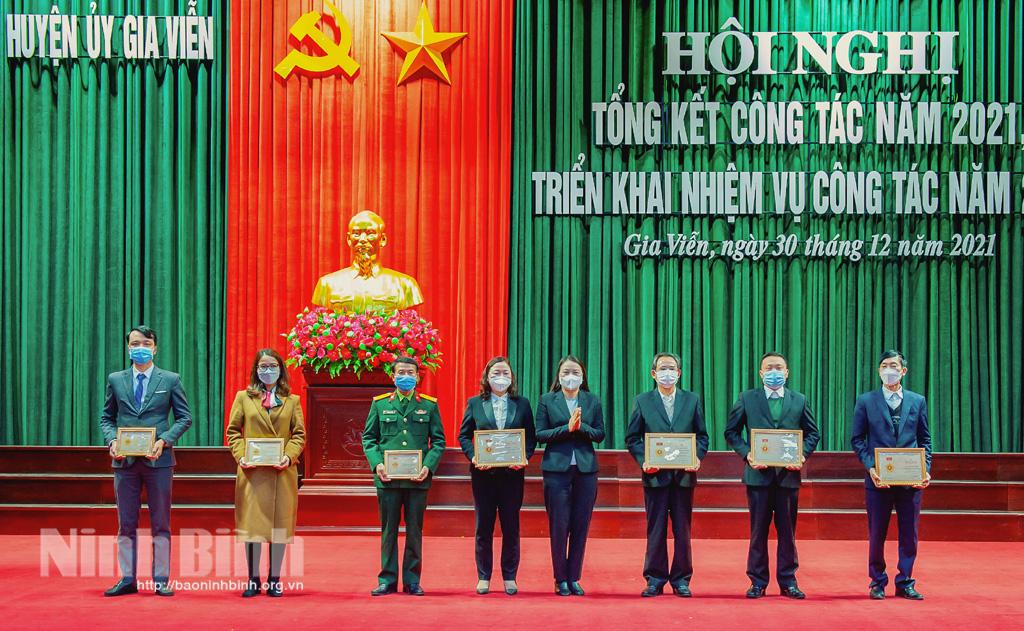 Huyện ủy Gia Viễn tổng kết công tác năm 2021