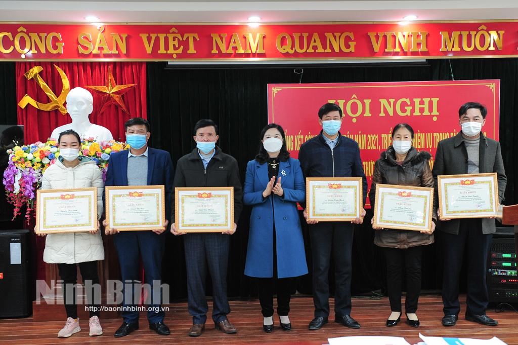 Ủy ban MTTQ Việt Nam huyện Yên Khánh tổng kết công tác năm 2021