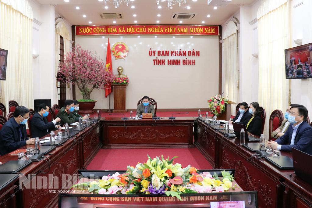 Hội nghị giao ban trực tuyến về công tác phòng, chống dịch COVID-19