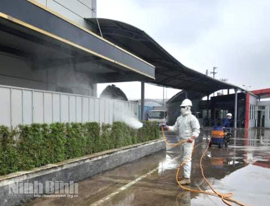 Tái khởi động các biện pháp phòng, chống dịch tại các khu công nghiệp