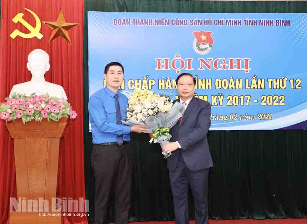 Đồng chí Trịnh Như Lâm được bầu giữ chức Bí thư Tỉnh đoàn Ninh Bình khóa XIII, nhiệm kỳ 2017-2022