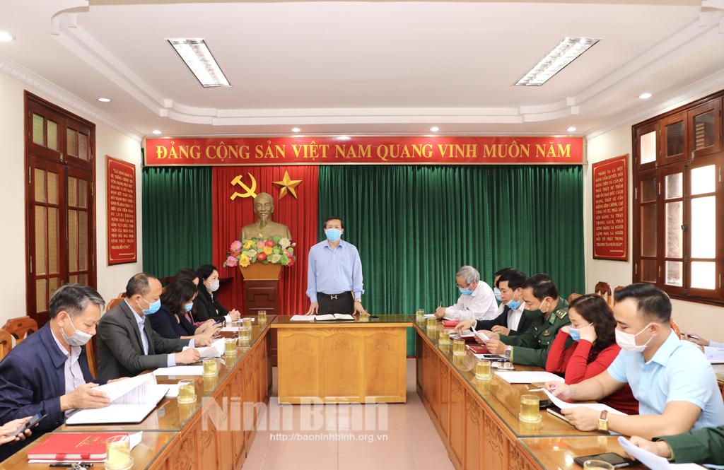 Triển khai định hướng công tác báo chí, tuyên truyền tháng 3