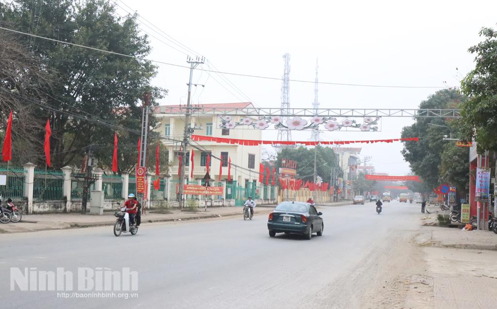 Nho Quan tích cực tuyên truyền trực quan, đảm bảo ANTT đón Xuân mới