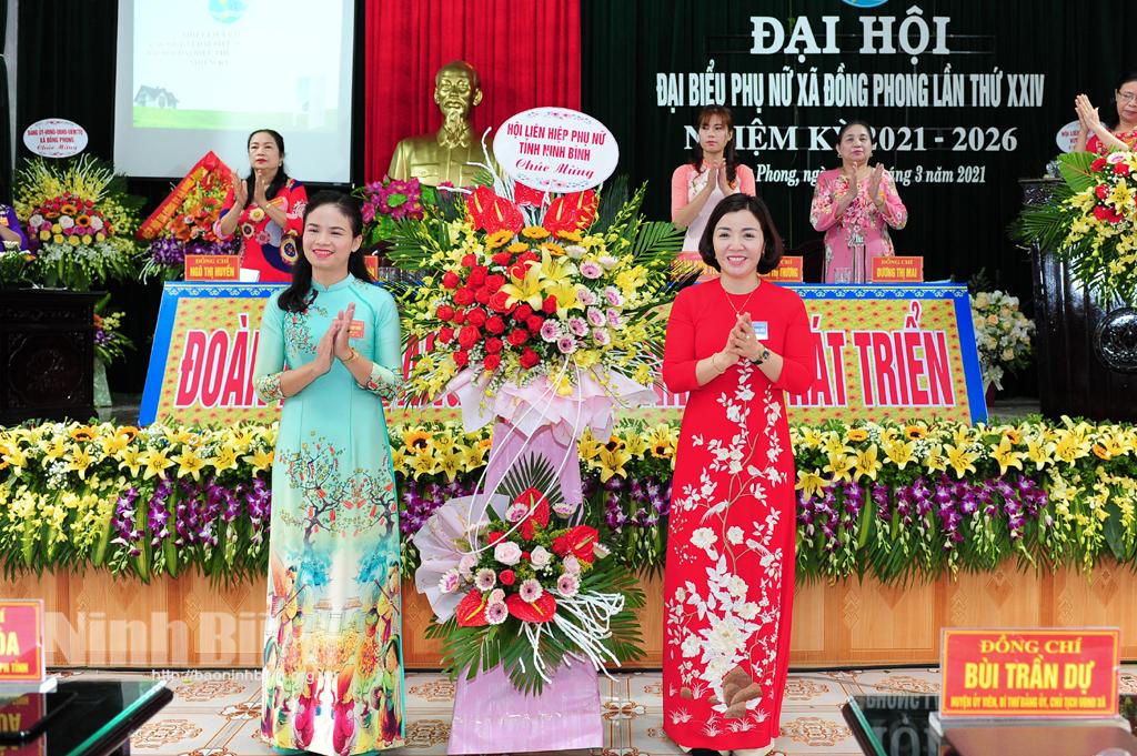 Đại hội đại biểu Phụ nữ xã Đồng Phong nhiệm kỳ 2021-2026