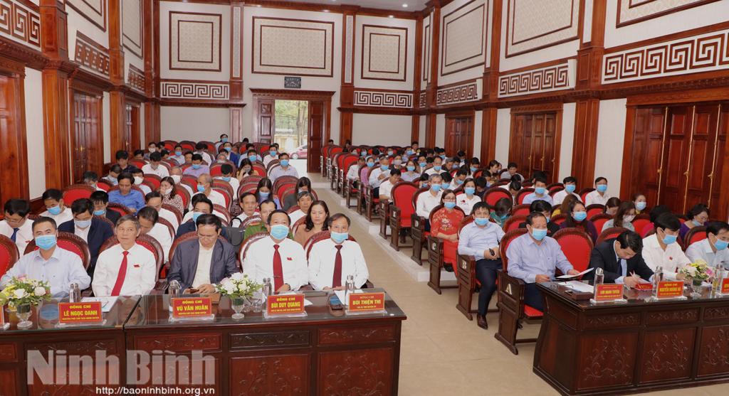 HĐND huyện Hoa Lư tổ chức kỳ họp tổng kết nhiệm kỳ 2016 - 2021