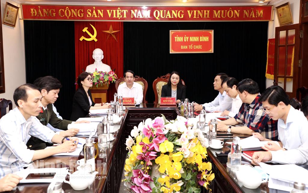 Hội nghị trực tuyến toàn quốc triển khai nhiệm vụ công tác tổ chức, xây dựng Đảng năm 2021