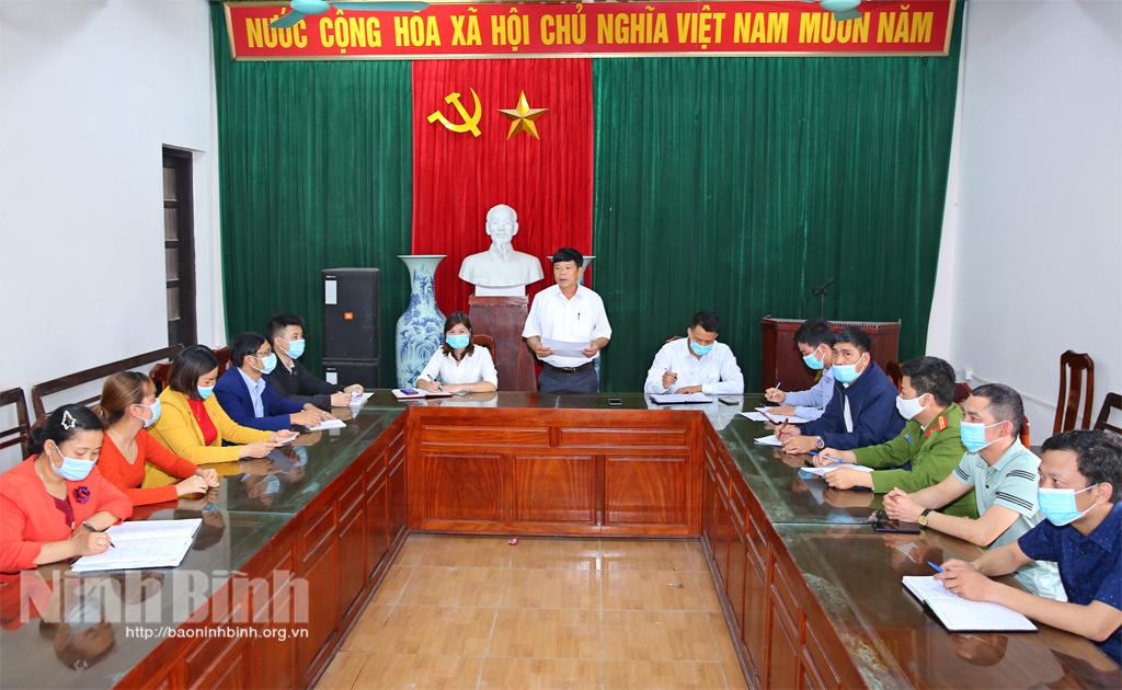 Kim Sơn: Tích cực chuẩn bị cho cuộc bầu cử đại biểu Quốc hội khóa XV và đại biểu HĐND các cấp