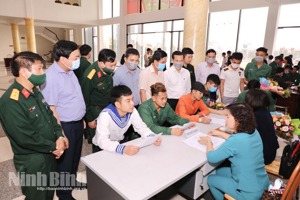 Yên Khánh, tư vấn và giới thiệu việc làm cho quân nhân hoàn thành nghĩa vụ quân sự