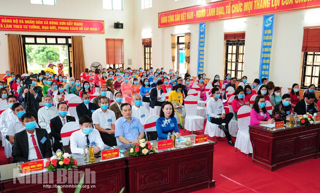 Đại hội đại biểu Phụ nữ xã Đông Sơn lần thứ XI, nhiệm kỳ 2021-2026