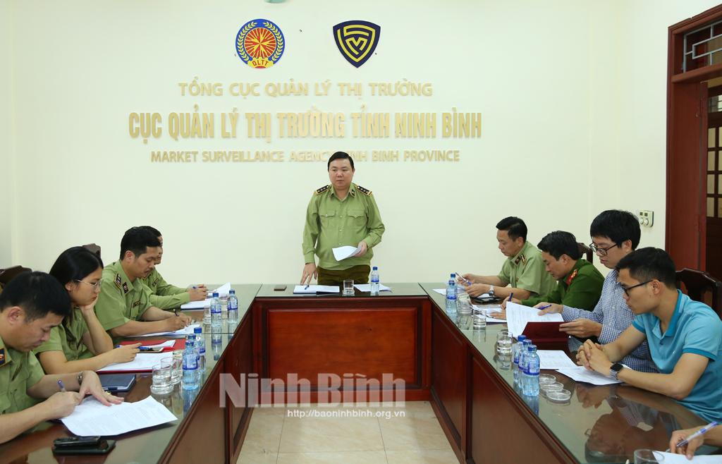 Hội nghị triển khai kế hoạch kiểm tra chuyên đề về kinh doanh xăng dầu