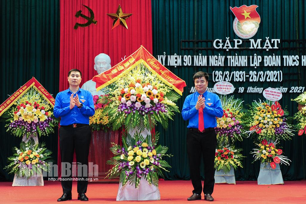 Nho Quan gặp mặt kỷ niệm 90 năm ngày thành lập Đoàn TNCS Hồ Chí Minh
