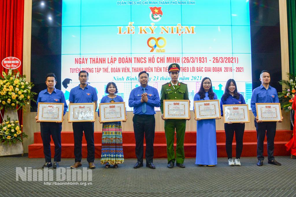 Thành đoàn Ninh Bình kỷ niệm 90 năm Ngày thành lập Đoàn TNCS Hồ Chí Minh