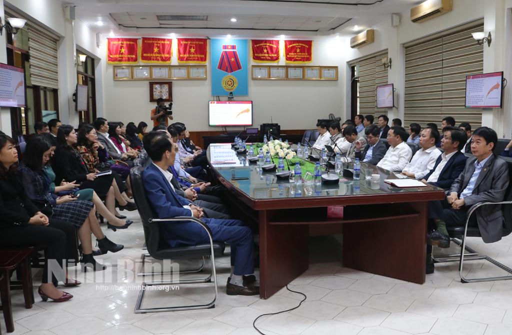 Đảng ủy Khối cơ quan và doanh nghiệp tỉnh học tập, quán triệt Nghị quyết Đại hội lần thứ XIII của Đảng