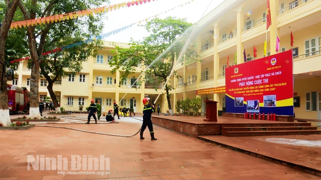 Tuyên truyền, thực tập phương án chữa cháy, cứu nạn cứu hộ