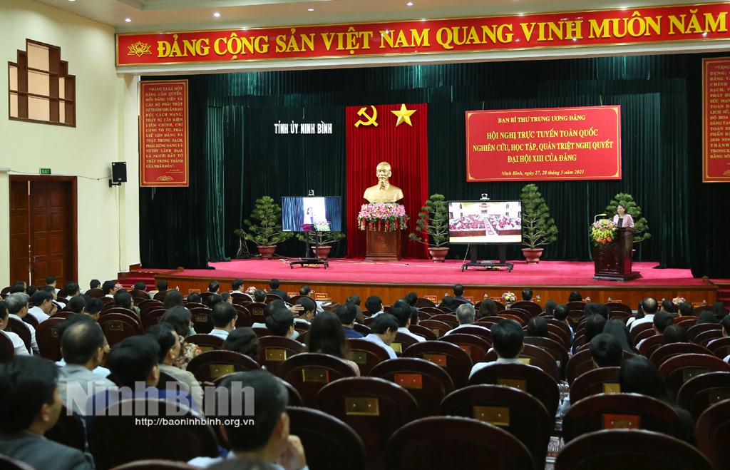 Hội nghị toàn quốc nghiên cứu, học tập, quán triệt Nghị quyết Đại hội XIII của Đảng hoàn thành chương trình đề ra