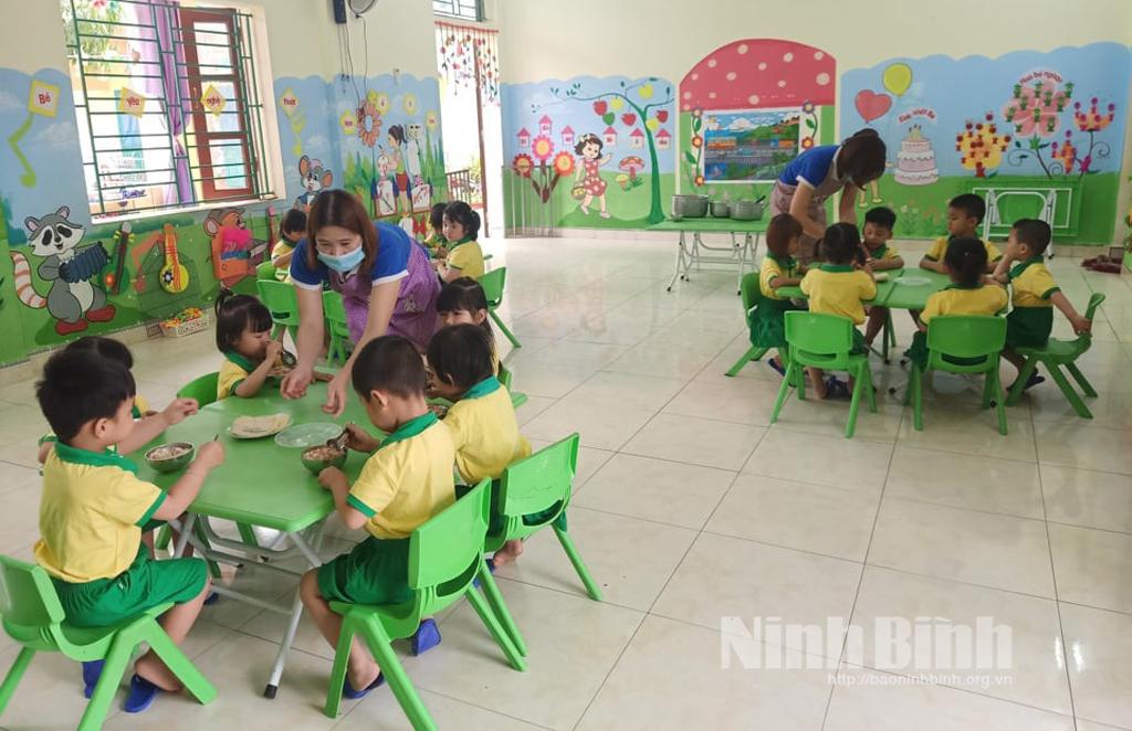 "Lực đẩy" cho giáo dục mầm non ở Nho Quan