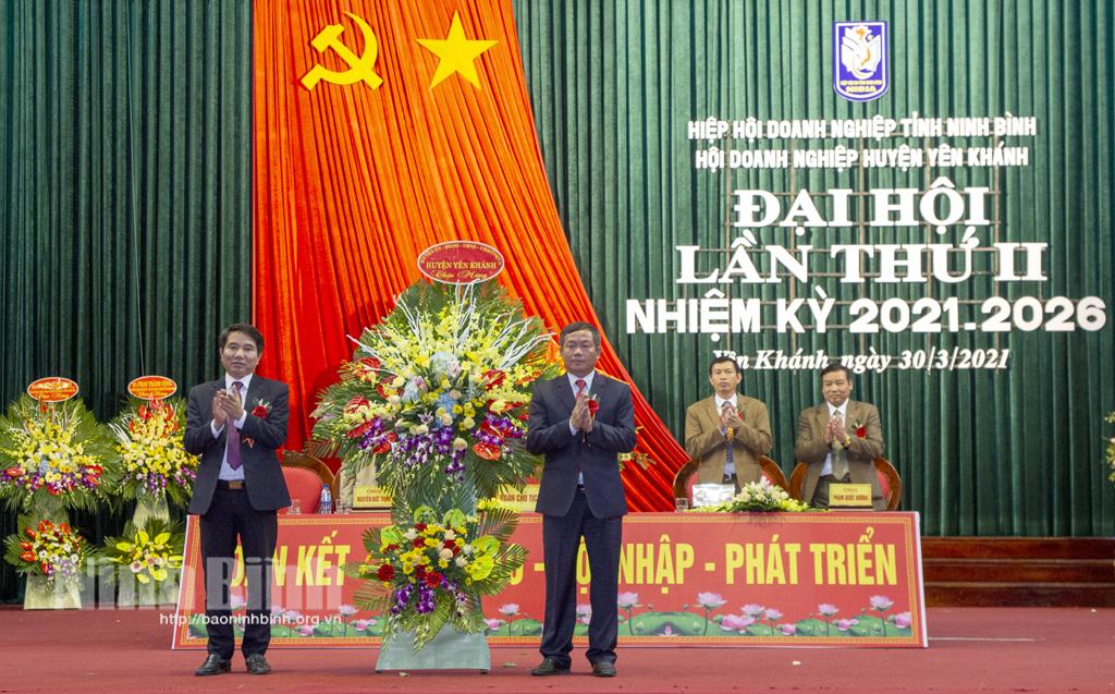 Đại hội Hội Doanh nghiệp huyện Yên Khánh lần thứ II