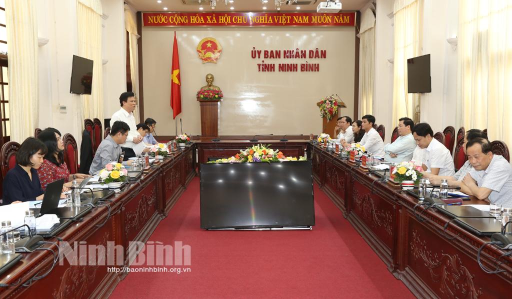 Bộ GDĐT làm việc tại Ninh Bình về tình hình triển khai thực hiện Chương trình, sách giáo khoa GDPT 2018