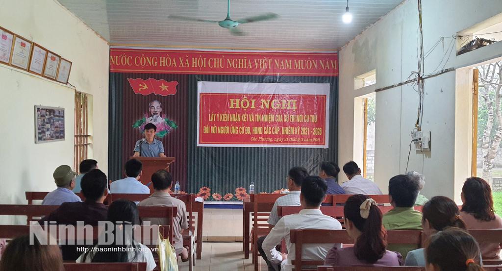 Xã miền núi Cúc Phương hướng về cuộc bầu cử