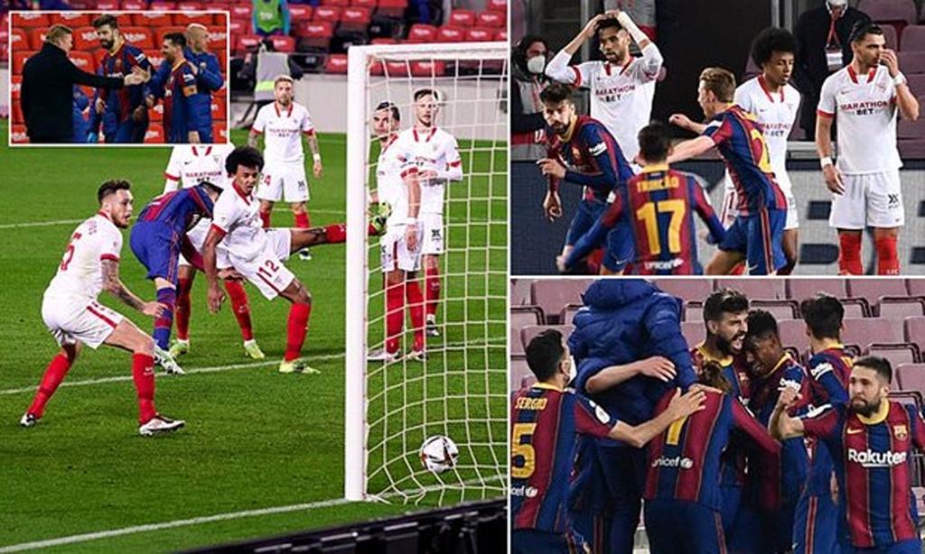 Ngược dòng ngoạn mục, Barcelona giành vé chung kết Cúp Nhà Vua