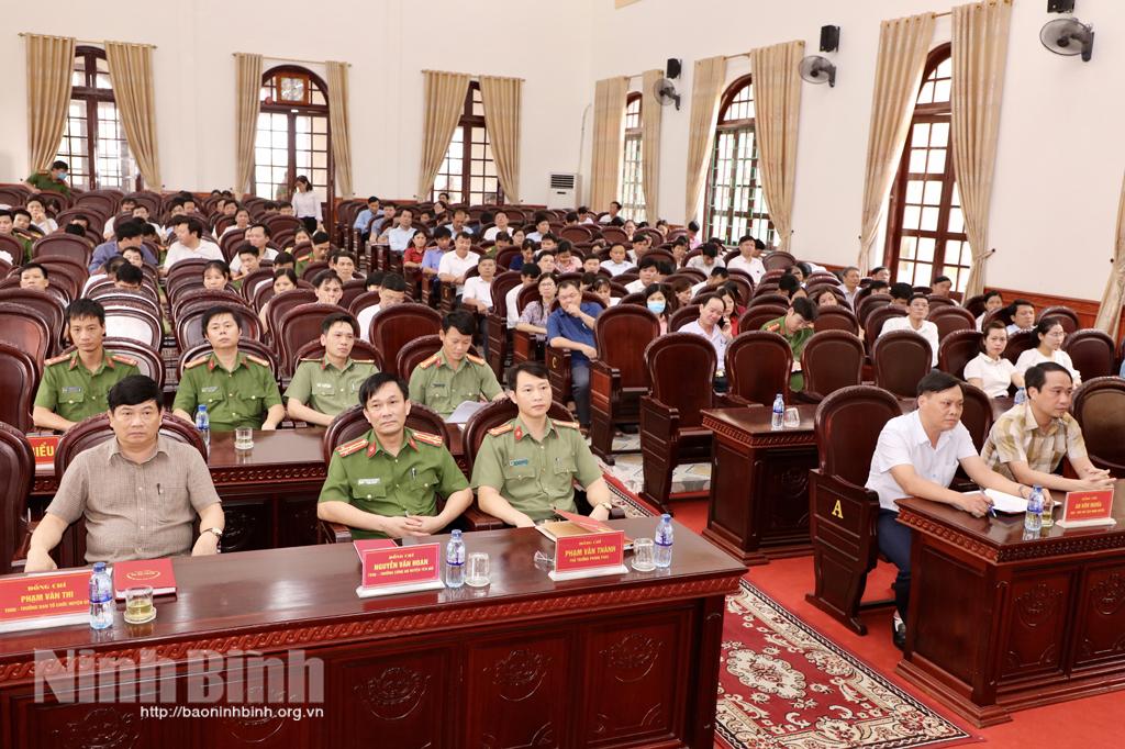 Yên Mô, tập huấn công tác bảo vệ bí mật Nhà nước