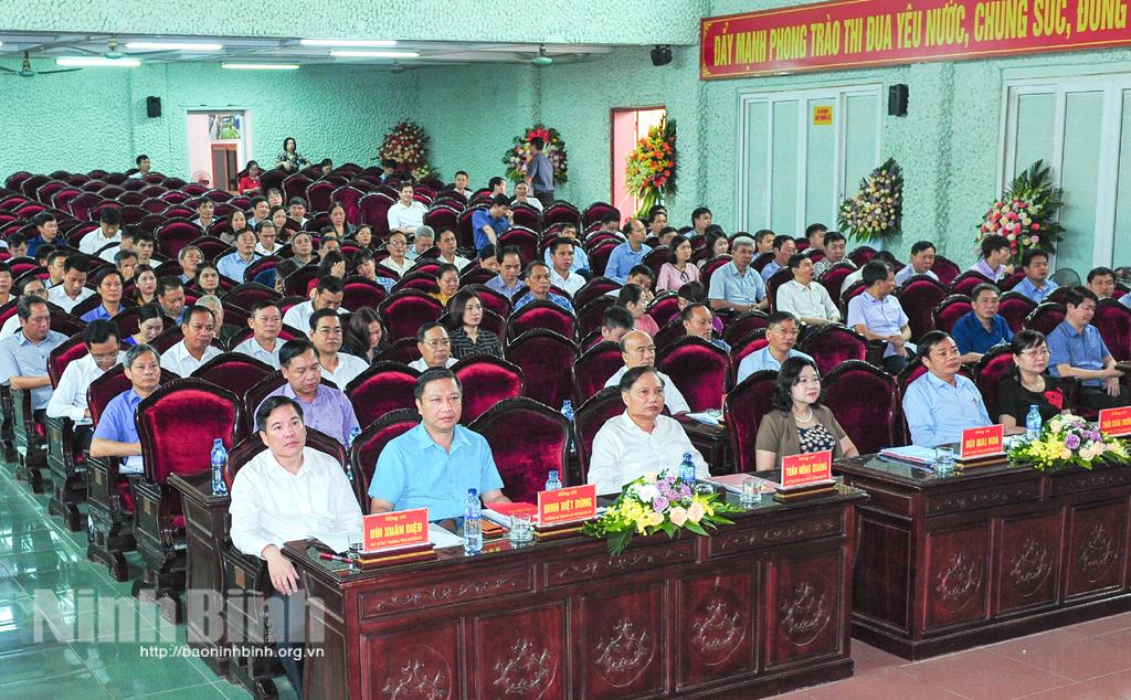 Các huyện, thành ủy sơ kết 5 năm thực hiện Chỉ thị số 05 của Bộ Chính trị