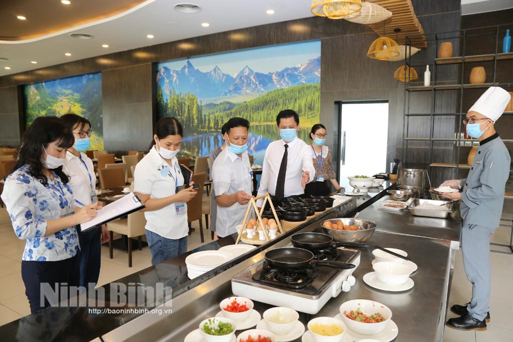 Các khách sạn đảm bảo ATTP phục vụ Lễ khai mạc Năm Du lịch Quốc gia