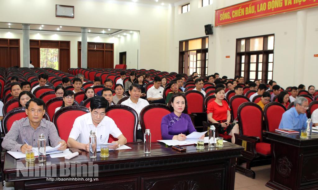 Tam Điệp tổng kết 10 năm thực hiện Chỉ thị 08