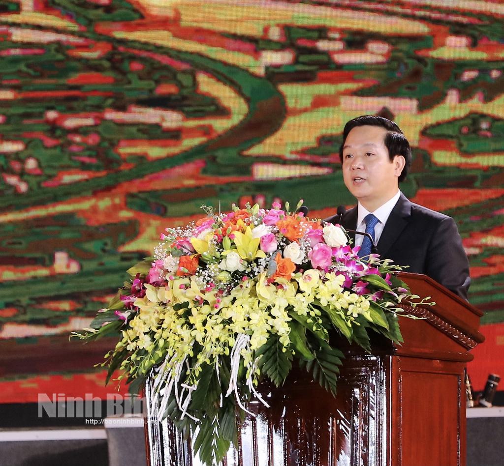 "Sự kiện quan trọng, thể hiện nỗ lực vượt qua khó khăn - phục hồi, phát triển ngành du lịch cả nước nói chung và tỉnh Ninh Bình nói riêng trước ảnh hưởng tiêu cực của đại dịch COVID-19" (*)