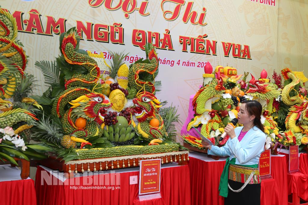 Hội thi và trưng bày mâm ngũ quả tiến Vua
