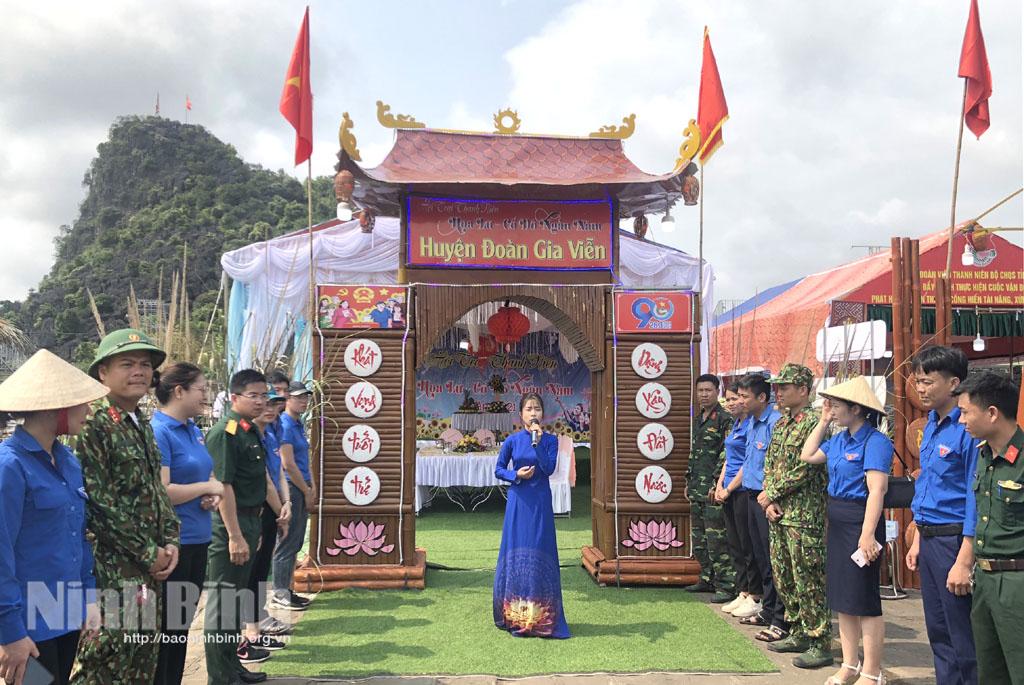 Nét đẹp Hội trại Thanh niên tại Lễ hội Hoa Lư 2021