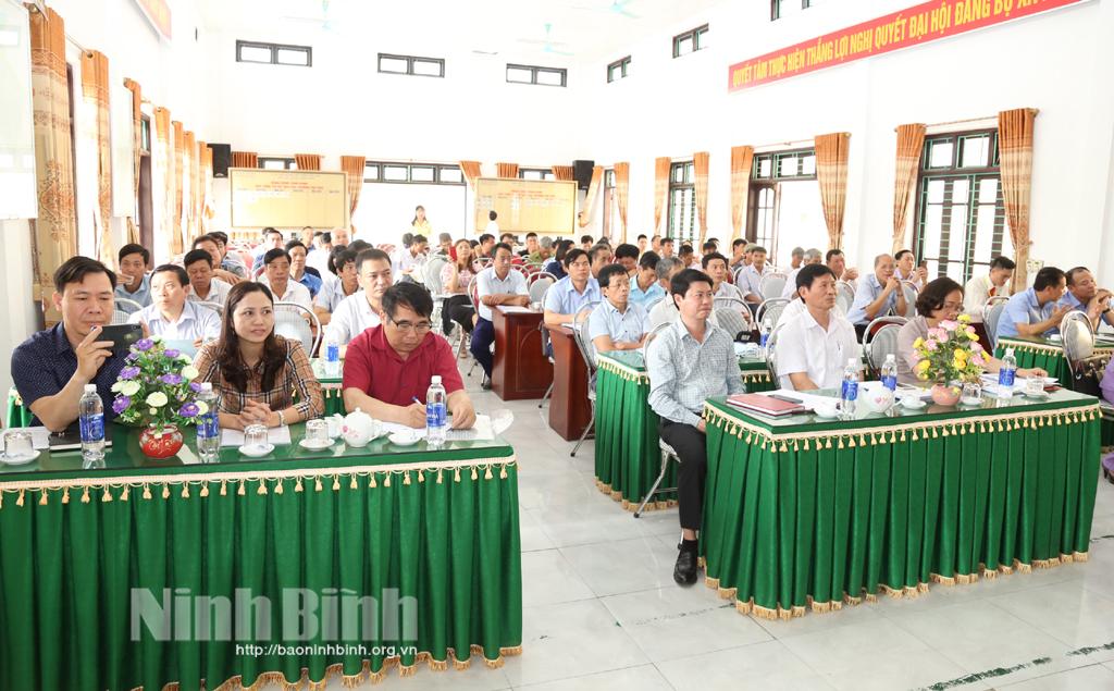 Kim Sơn, tập huấn cán bộ quản lý các trung tâm học tập cộng đồng