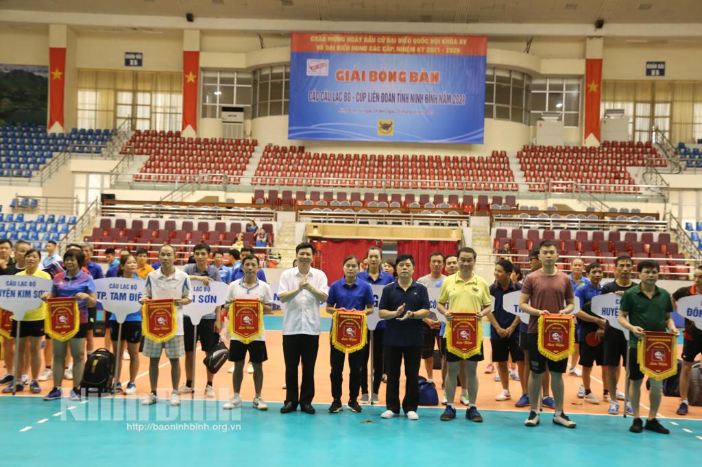 Khai mạc Giải Bóng bàn các câu lạc bộ Cúp Liên đoàn năm 2021