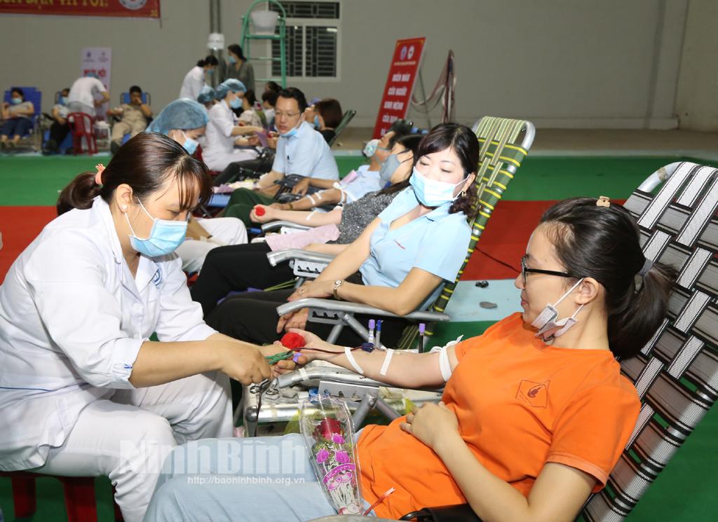 Ngày hội hiến máu tình nguyện ngành Y tế