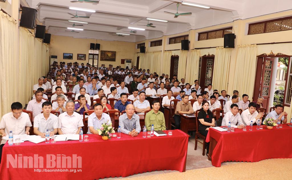 Bồi dưỡng chính trị, nghiệp vụ cho cán bộ Hội CCB các cấp