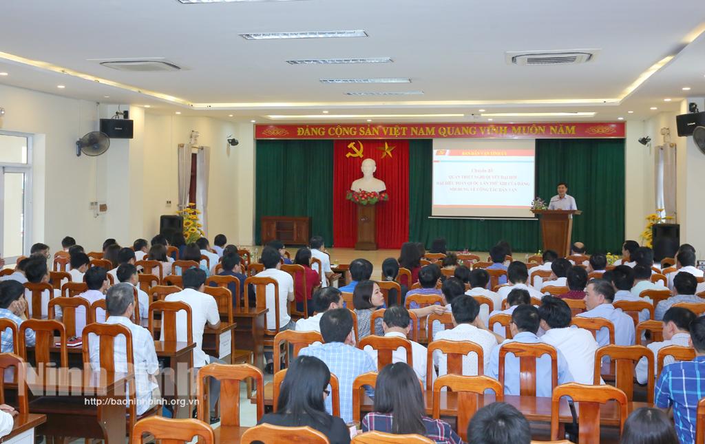 Bồi dưỡng nghiệp vụ công tác dân vận năm 2021