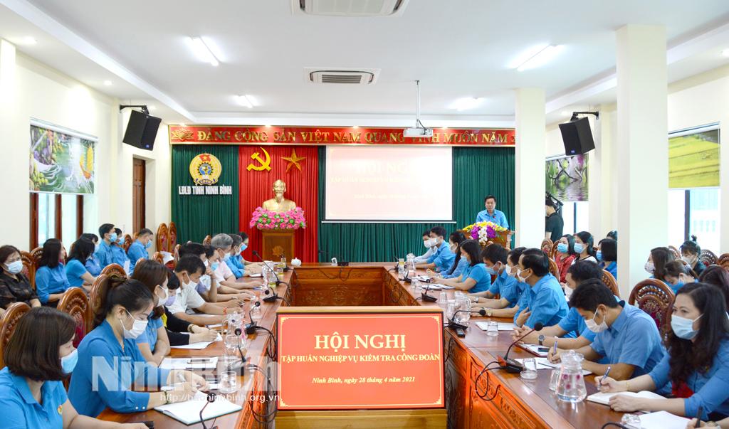 Tập huấn nghiệp vụ công đoàn năm 2021