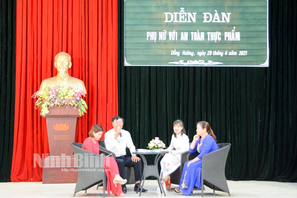 Diễn đàn "Phụ nữ với an toàn thực phẩm"