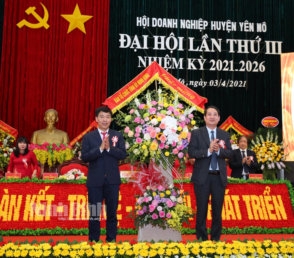 Đại hội Hội Doanh nghiệp huyện Yên Mô lần thứ III