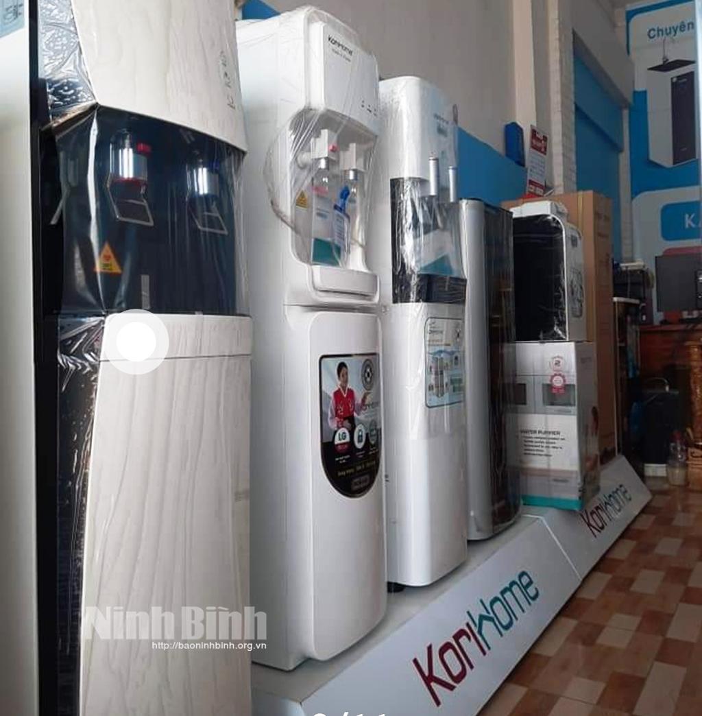 Đa dạng mặt hàng máy lọc nước trên thị trường