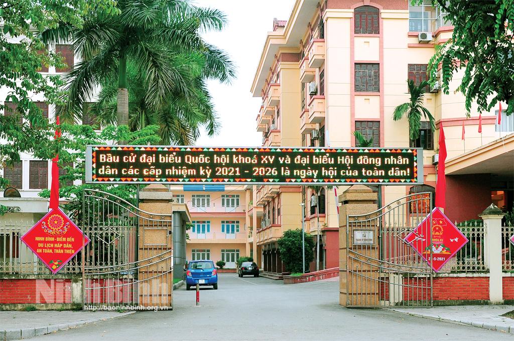 Thành phố Ninh Bình: Tích cực chuẩn bị cho cuộc bầu cử đại biểu Quốc hội và đại biểu HĐND các cấp