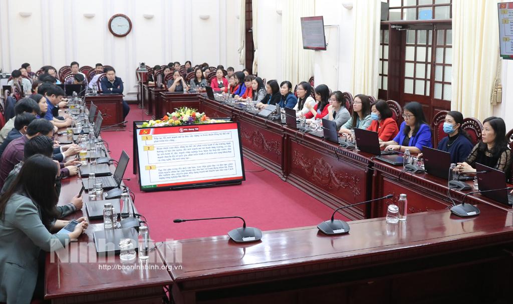 Đảng bộ Khối Cơ quan và Doanh nghiệp tỉnh: Đưa Nghị quyết Đại hội XIII của Đảng vào cuộc sống