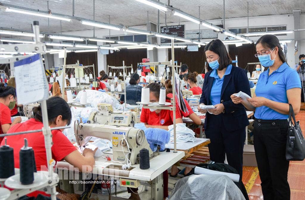 Các cấp Công đoàn Nho Quan hướng về ngày bầu cử
